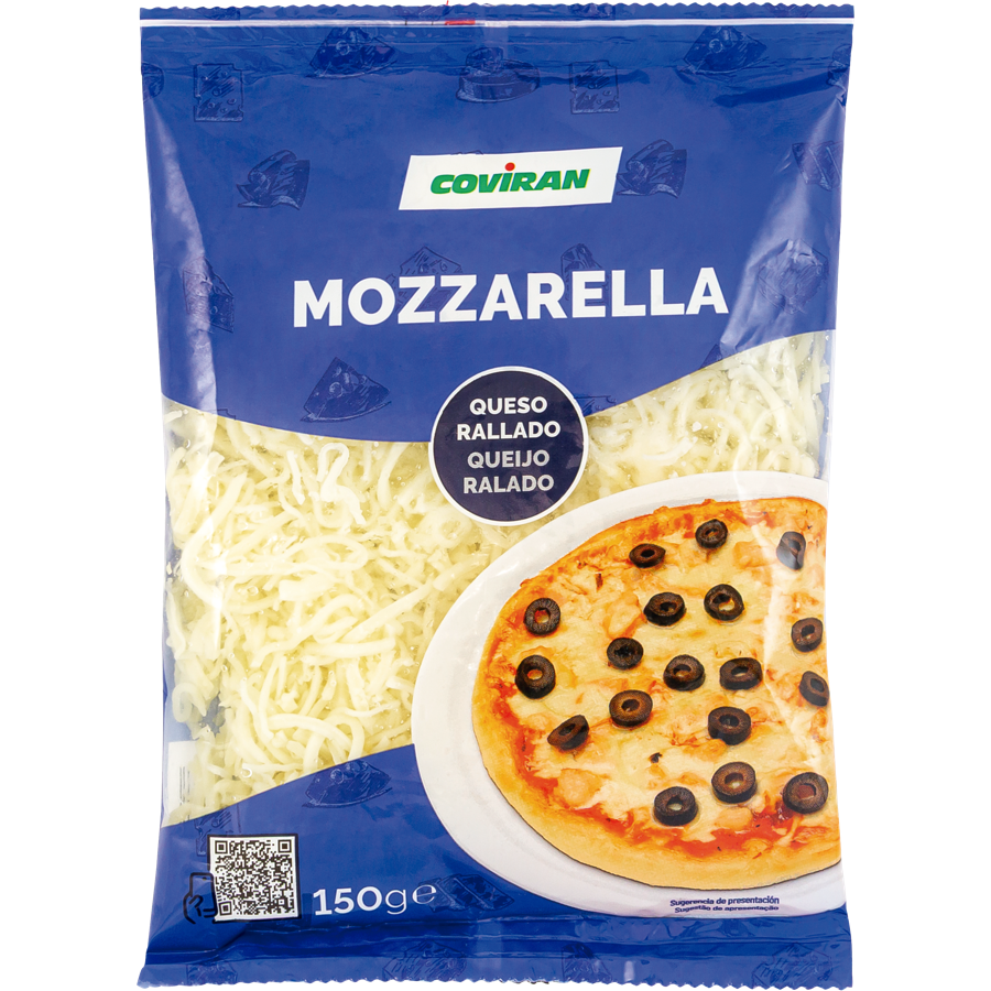 Queso Rallado Mozzarella Coviran