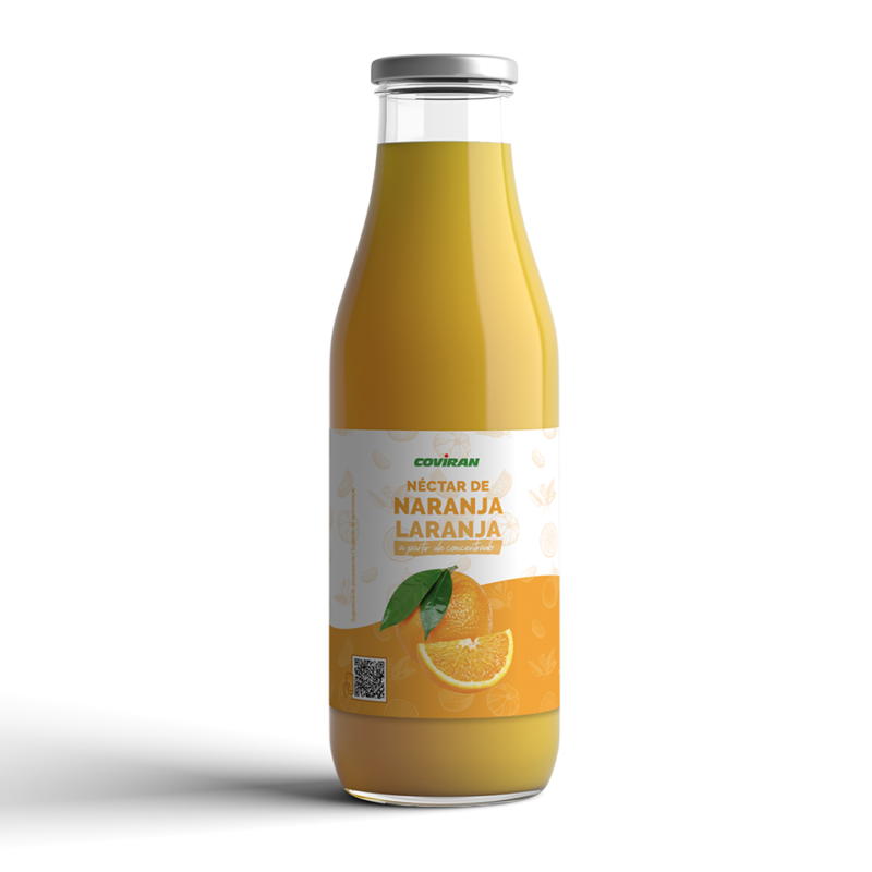 Néctar Naranja Coviran Cristal 1 L