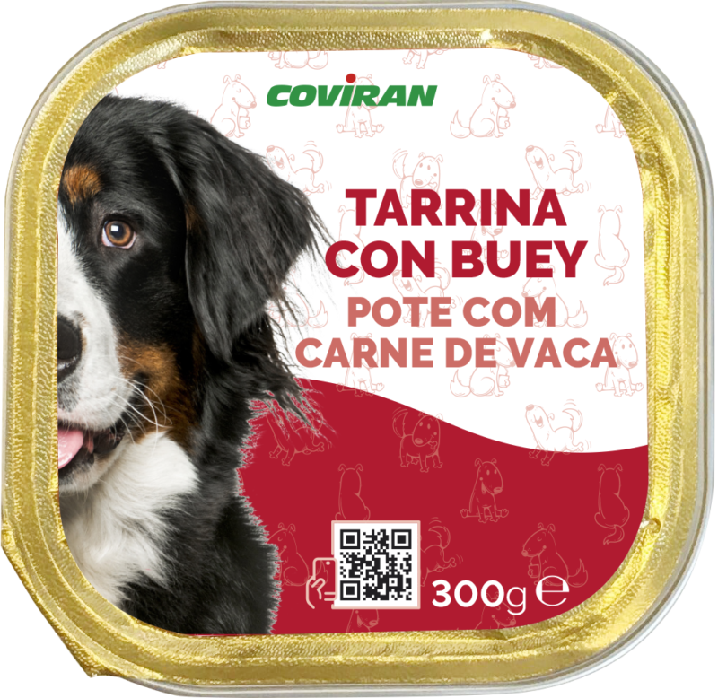 Comida Perros Paté Buey Hígado Covidog