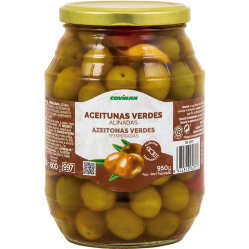 Aceitunas Aliñadas Coviran Cristal