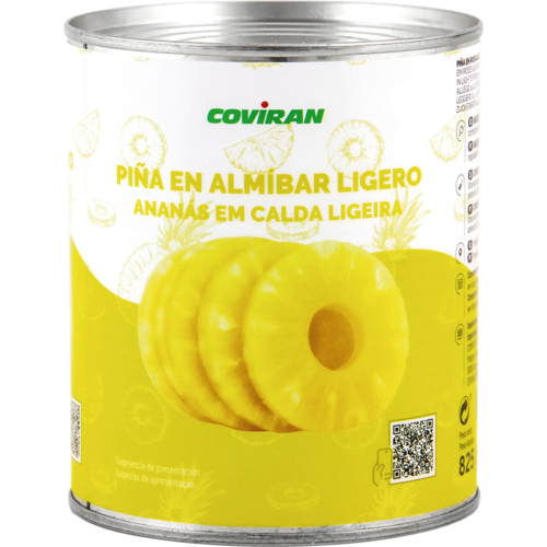 Piña Almíbar Ligero Coviran