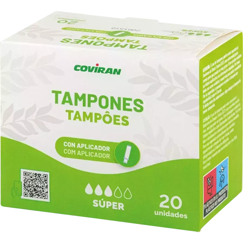 Tampones Super Coviran 20 Unid
