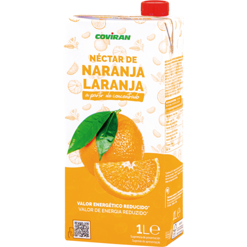 Néctar Naranja Sin Azúcar Añadido Coviran 1L