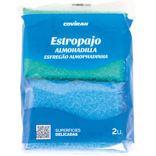 Estropajo Almohadilla Coviran 2 Unid