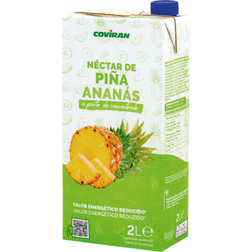Néctar Piña Sin Azúcar Añadido Coviran 2L