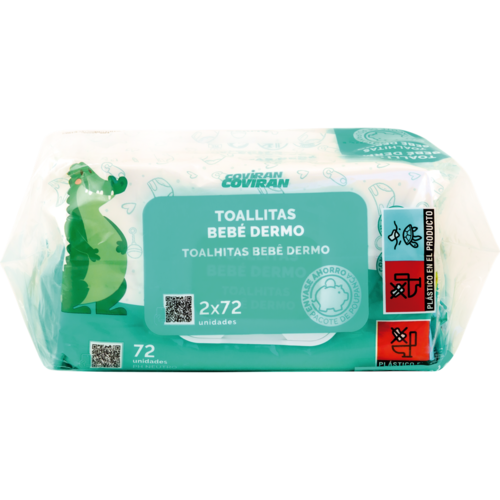 Toallitas Infantiles Coviran 72 Unid P-2
