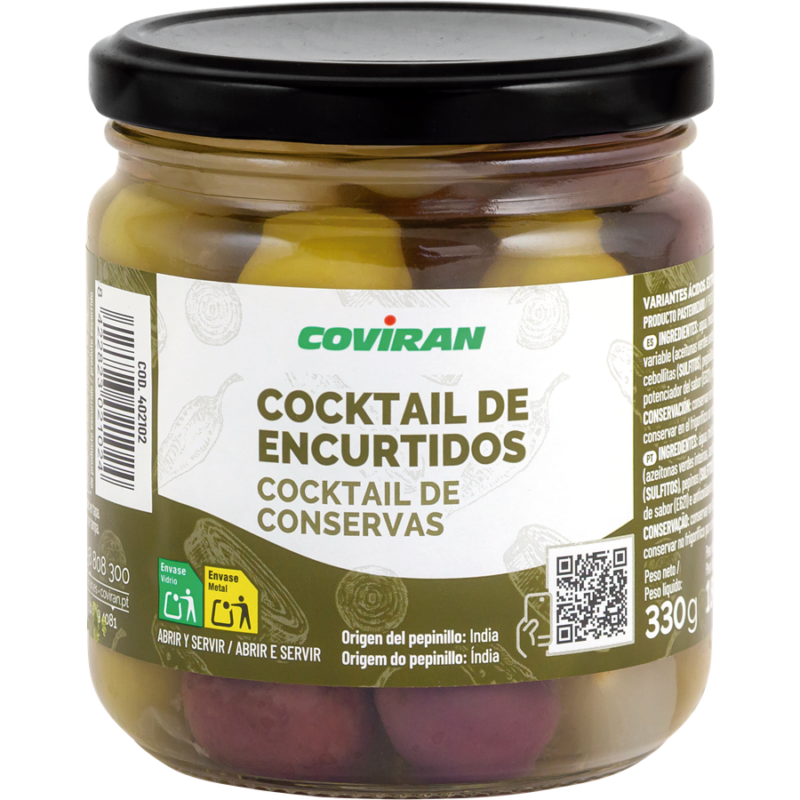 Encurtidos Coctel Coviran