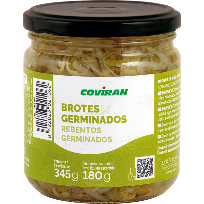 Brotes Soja Coviran Cristal