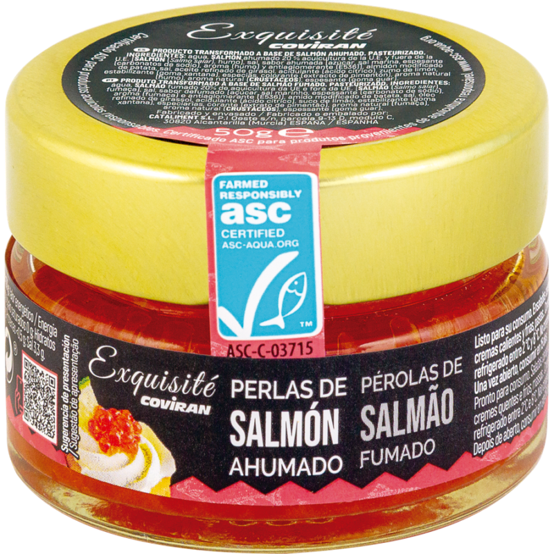 PERLAS SALMON AHUMADO EXQUISITE