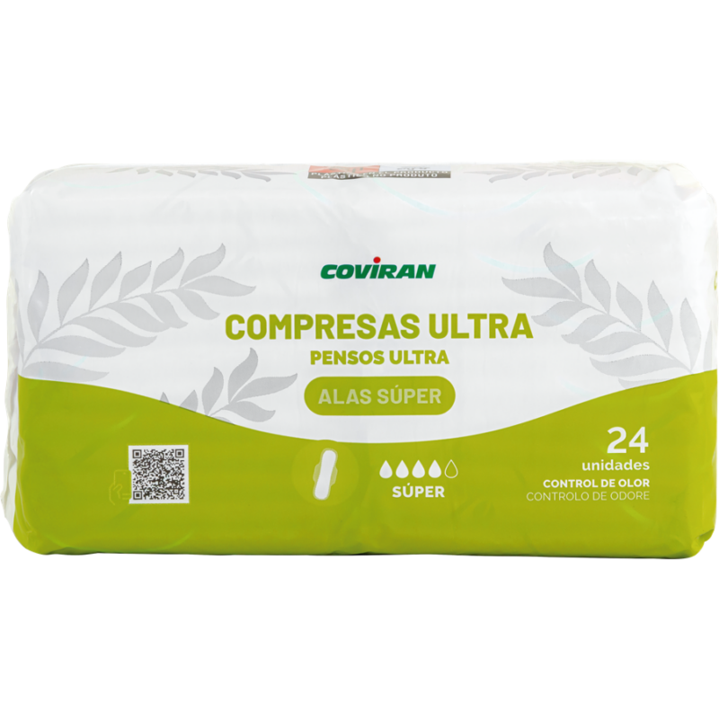Compresas Ultra Alas Super Coviran 24 Unid