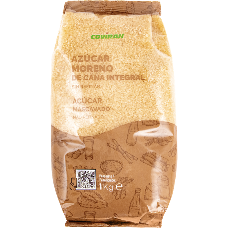 Azúcar Moreno de Caña Integral Coviran