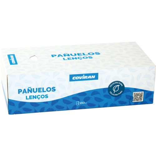 Pañuelos Tissue Coviran 150 Unid