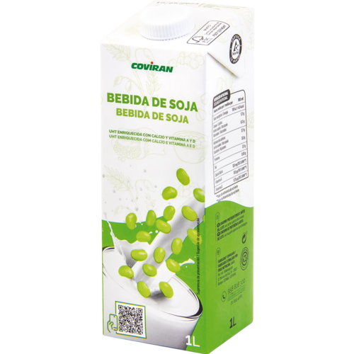 Bebida Soja Coviran Brik 1 L