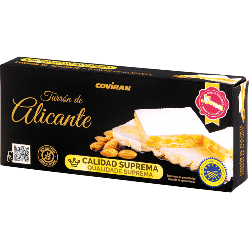 Turrón Denominación Origen Alicante Calidad Suprema Coviran