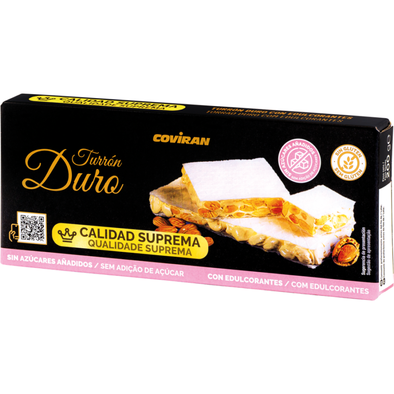 Turrón Duro Sin Azúcar Coviran