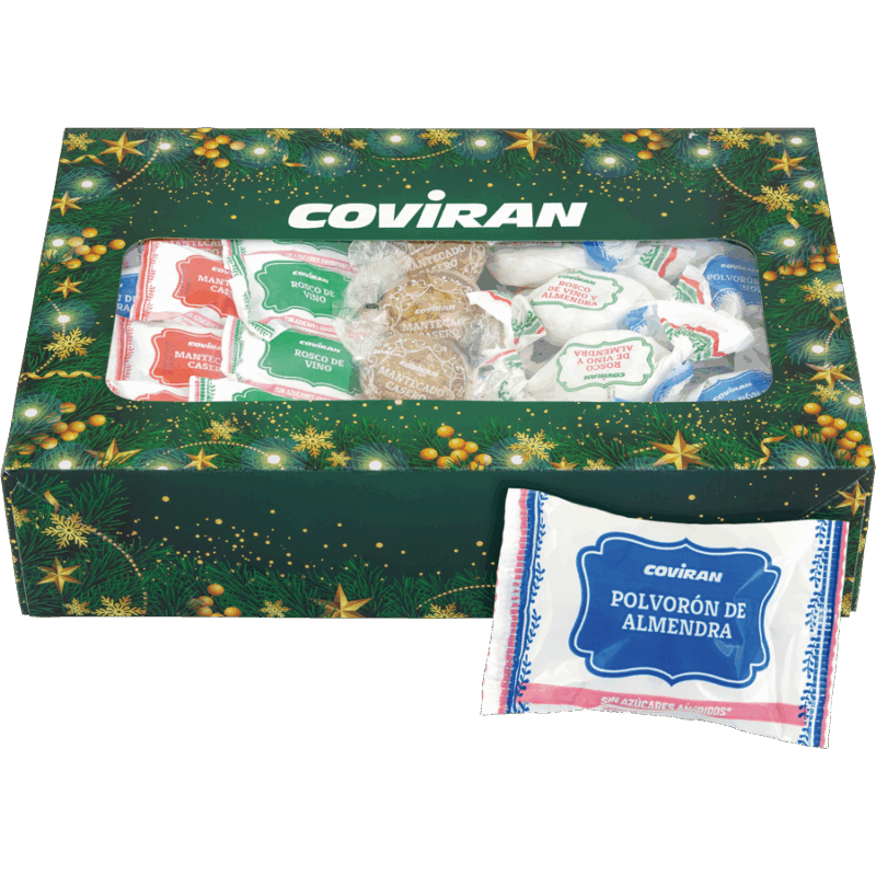 Polvorón Almendra Sin Azúcar Coviran Kg