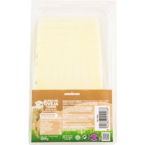 Queso Oveja Tierno Coviran Lonchas