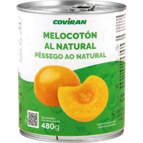 Melocotón con Edulcorante Coviran