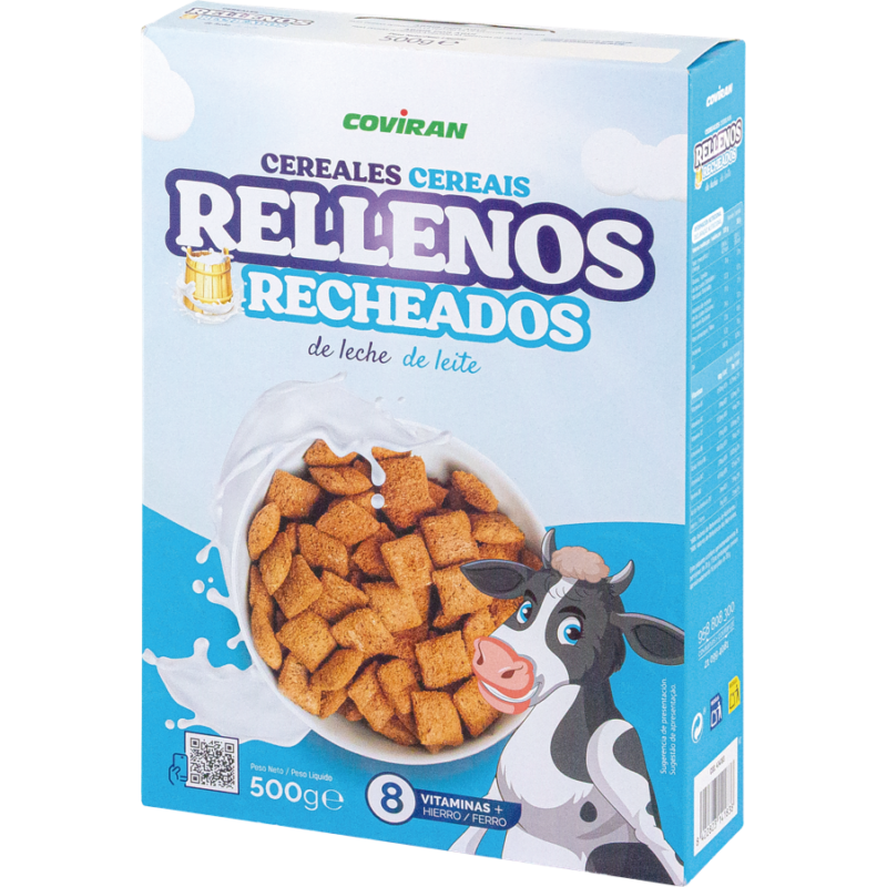 Cereales Rellenos Leche Coviran