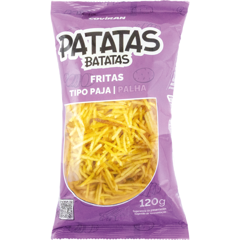 Patatas Fritas Artesana Paja Coviran 120g