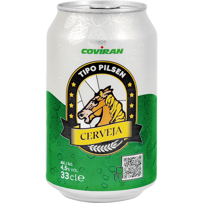 Cerveza Coviran Lata 33 cl