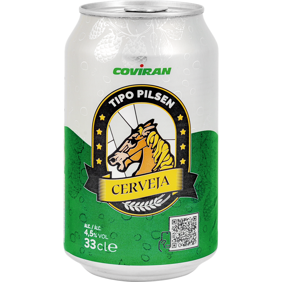 Cerveza Coviran Lata 33 cl