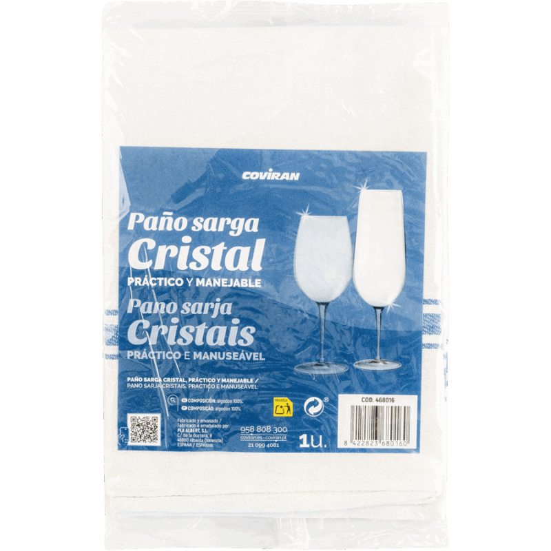 Paño Sarga Cristal Coviran