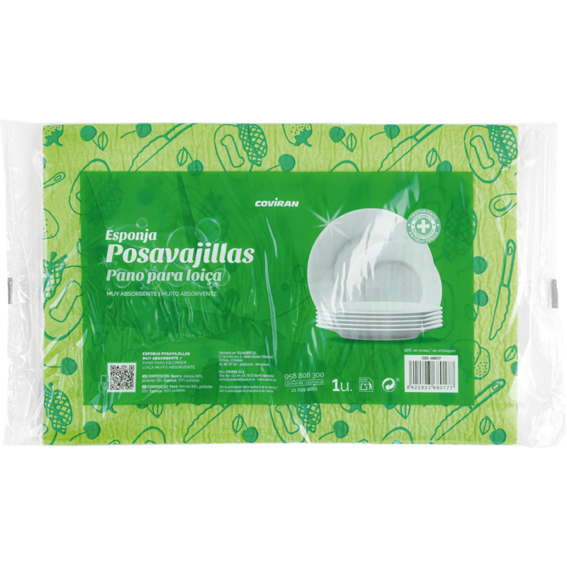 Esponja Posavajillas Coviran 1U