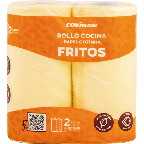 Papel Cocina Fritos Coviran 2 Unid