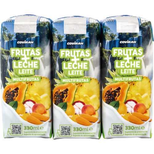 Frutas + Leche Multifrutas Coviran P-3