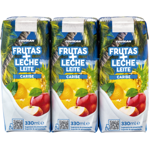 Frutas + Leche Caribe Coviran  P-3