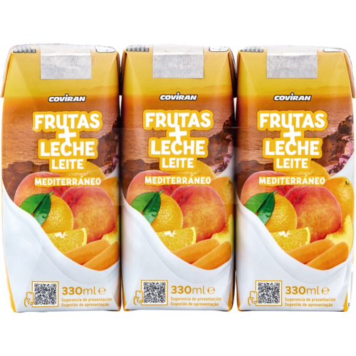 Frutas + Leche Mediterránea Coviran P3