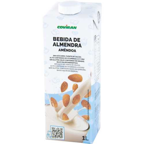 Bebida de Almendras Sin Azúcar 1L Coviran