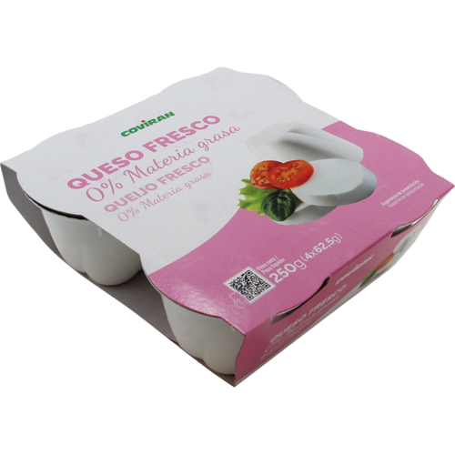Queso Fresco 0% 4 Unidades Coviran
