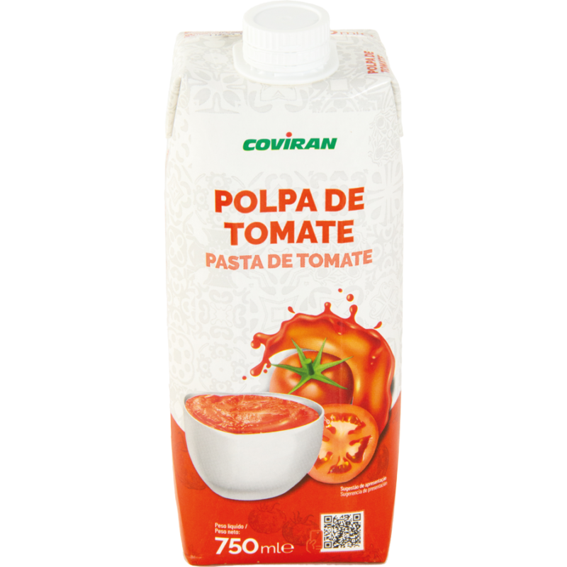 Polpa Tomate COVIRAN tetra 750ML