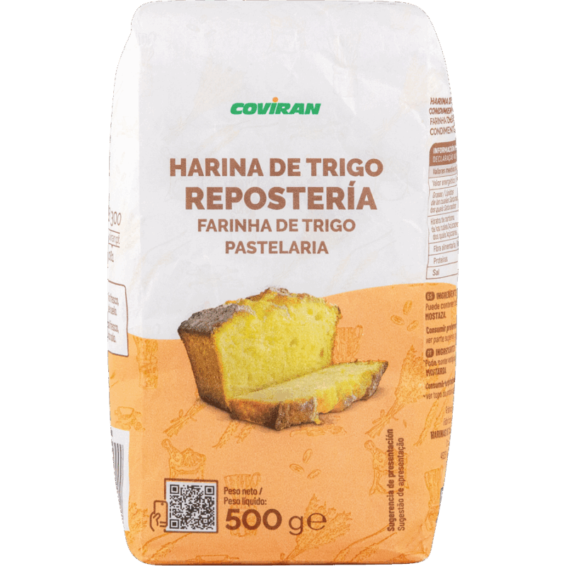 Harina Repostería Coviran Bolsa 500 G