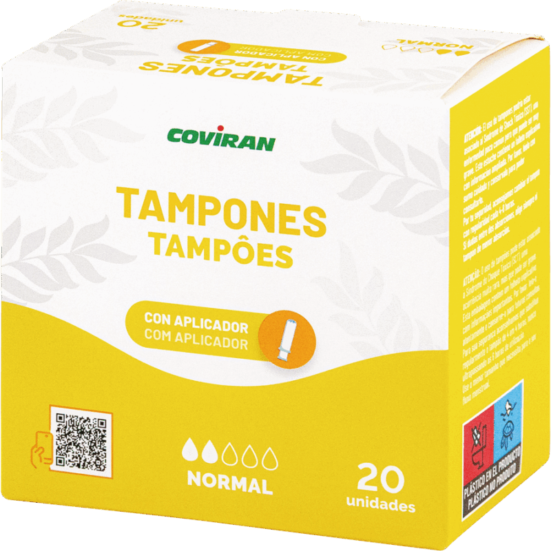 Tampones Normales Coviran 20 Unid