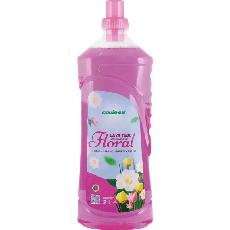 FREGASUELOS FLORAL COVIRAN 2 L