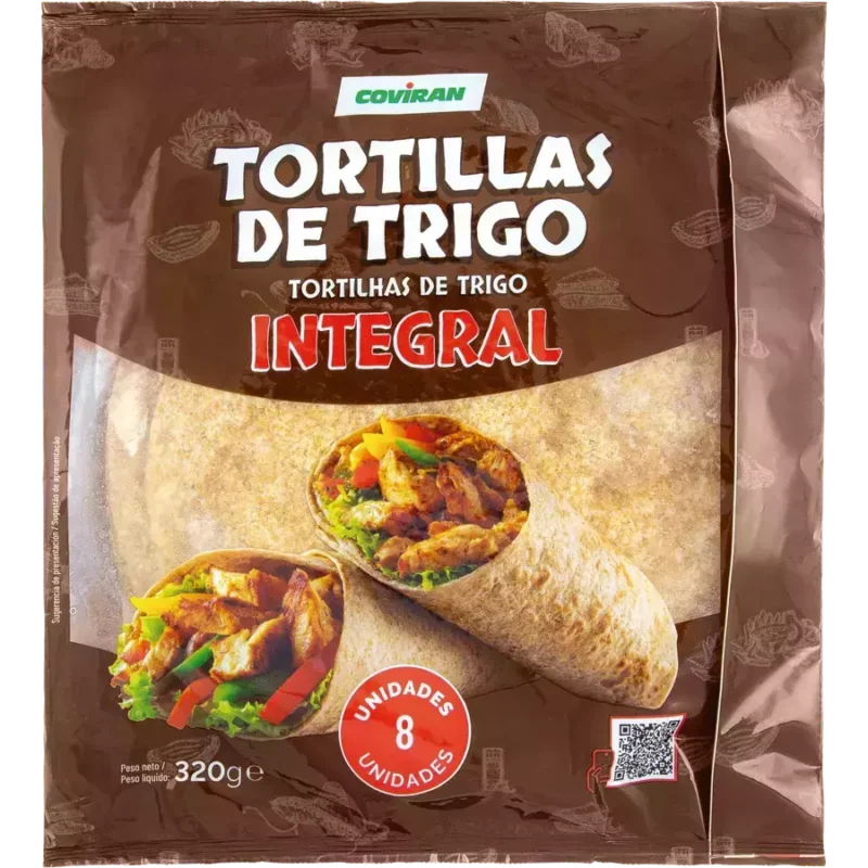Tortillas Integral Coviran 320G 8U..